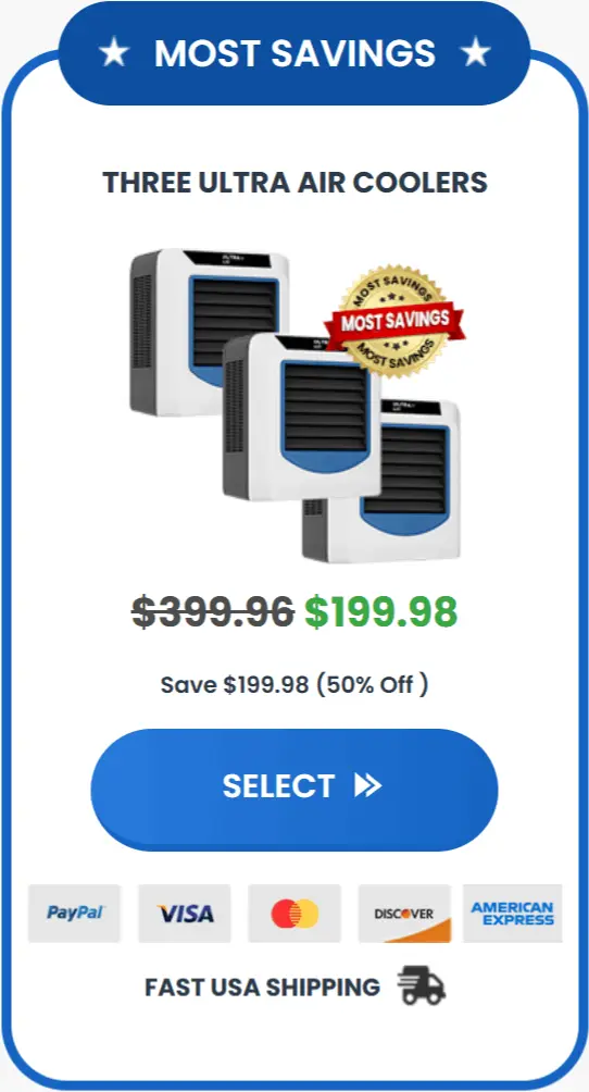Ultra Air Cooler offer package price 